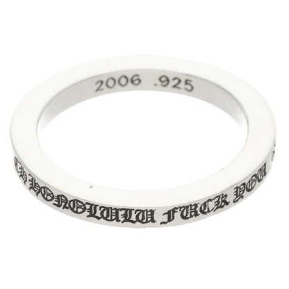 Chrome Hearts Spacer Limited Hono Lou Silver Ring