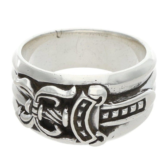 Chrome Hearts Dagger Silver Ring