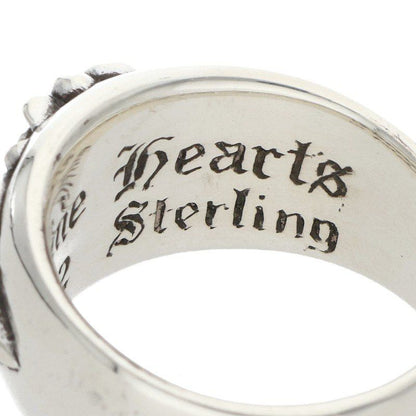 Chrome Hearts Flrl Crs Floral Cross Silver Ring — view 4