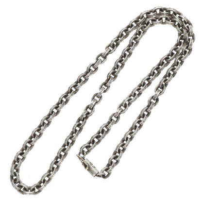 Chrome Hearts Paper Chain 18 Charm Silver Necklace — view 2