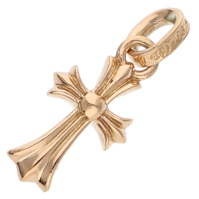 Chrome Hearts 22k Crs Baby Fat 22k Fat Charm Gold Pendant — view 2
