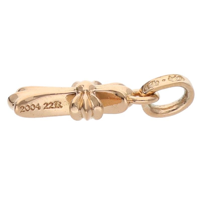 Chrome Hearts 22k Crs Baby Fat 22k Fat Charm Gold Pendant — view 4