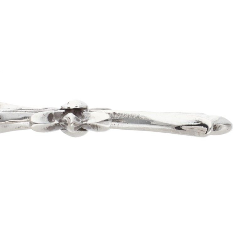 Chrome Hearts Tiny CH Cross Charm Silver Pendant — view 4