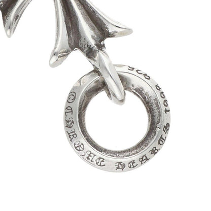 Chrome Hearts Tiny CH Cross Charm Silver Pendant — view 3