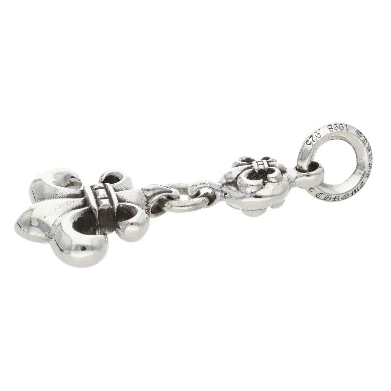 Chrome Hearts BS Fleur BS Flare Charm Silver Pendant — view 5