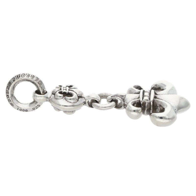 Chrome Hearts BS Fleur BS Flare Charm Silver Pendant — view 4