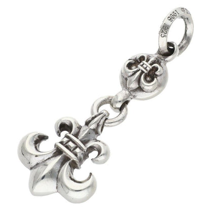 Chrome Hearts BS Fleur BS Flare Charm Silver Pendant — view 2