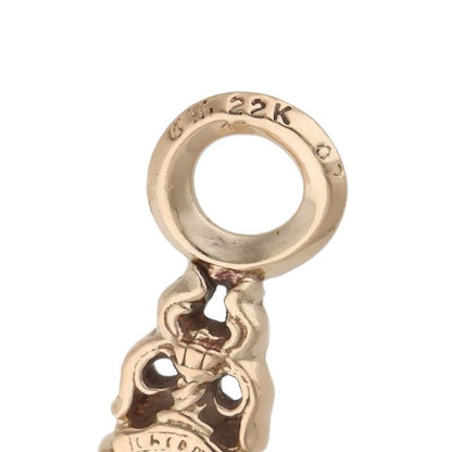 Chrome Hearts 22k Stack Dagger Charm Gold Pendant — view 4