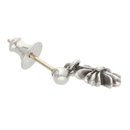 Chrome Hearts Tny CH Pls 1 Tiny Ech Plus Drop Silver Earrings — view 3