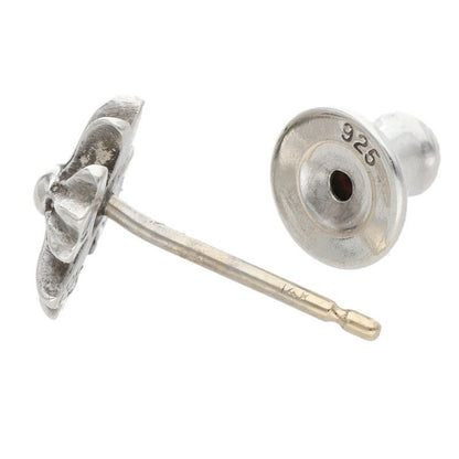 Chrome Hearts No2 CH Pls CH Plus Stud Silver Earrings — view 4