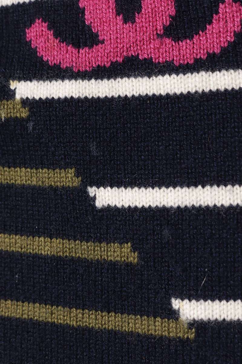 Chanel Cashmere Border Knit 36 Sweater — view 3