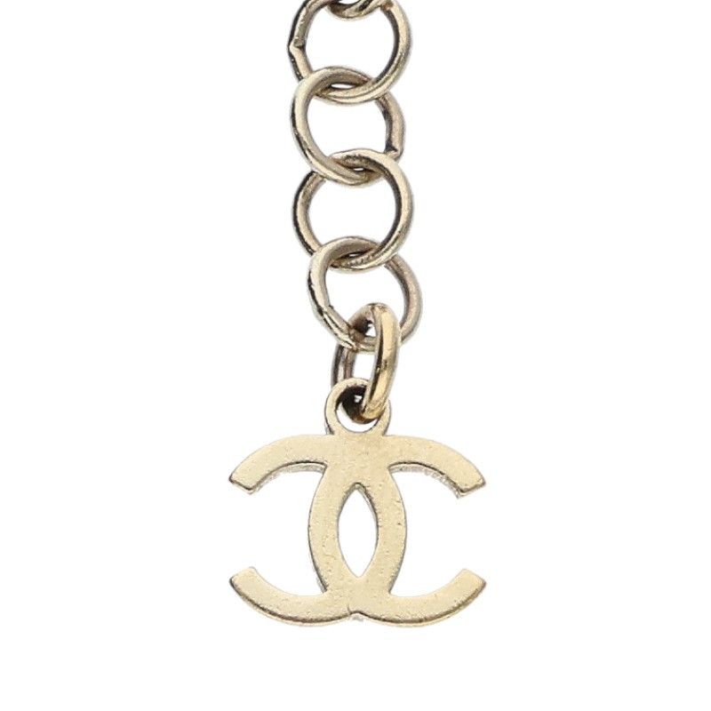 Chanel Rhinestone Decoration Coco Motif Bracelet — view 5