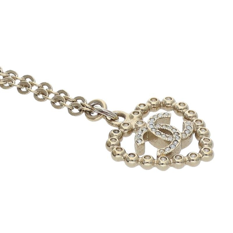 Chanel Rhinestone Decoration Coco Motif Bracelet — view 4