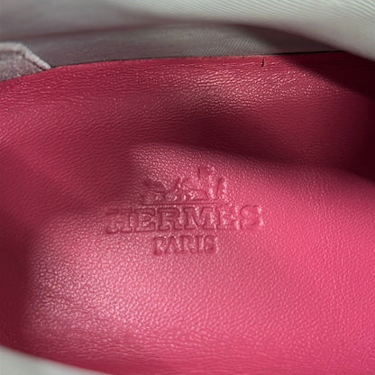 Hermes Sneakers 36 Stadium Pink Dark Gray — view 5