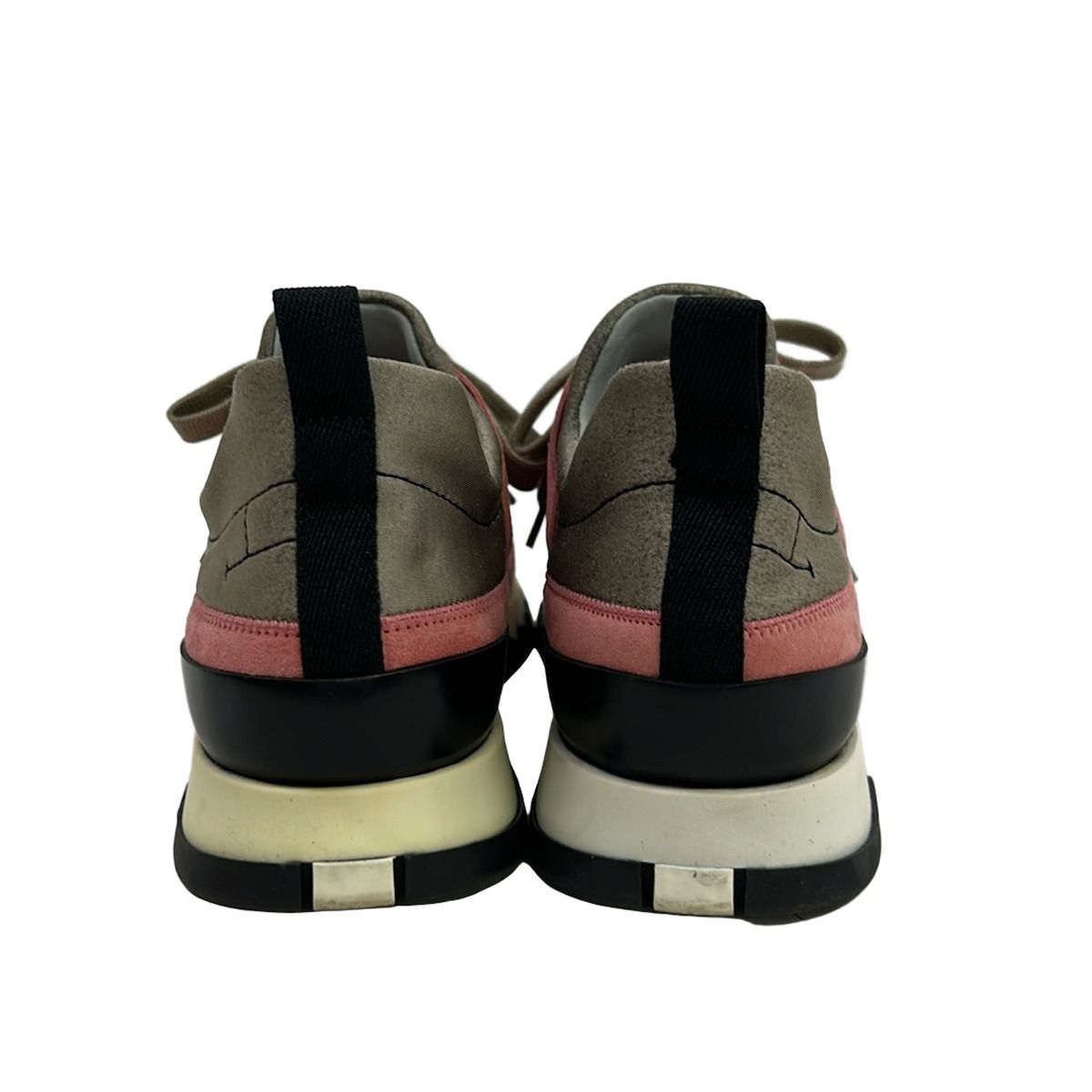 Hermes Sneakers 36 Stadium Pink Dark Gray — view 3