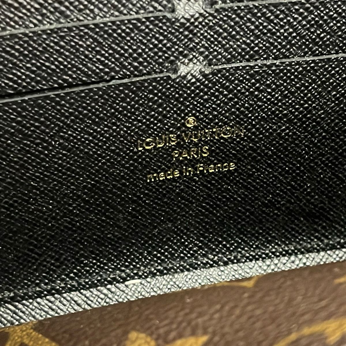 Louis Vuitton Wallet Monogram Zippy Retiro Noir — view 5