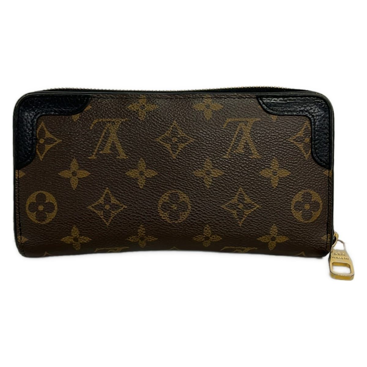 Louis Vuitton Wallet Monogram Zippy Retiro Noir — view 2