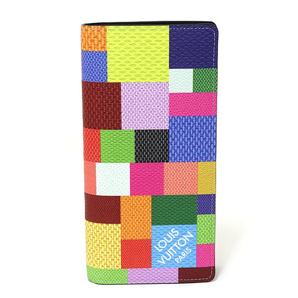 Louis Vuitton Portefeuille Brazza NM Wallet Damier Graphite Canvas Multicolor