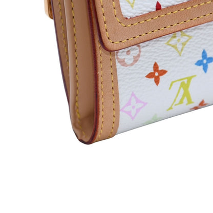 Louis Vuitton Wallet Porte Monnaie Billets Cartes Credit Monogram Multicolor — view 8