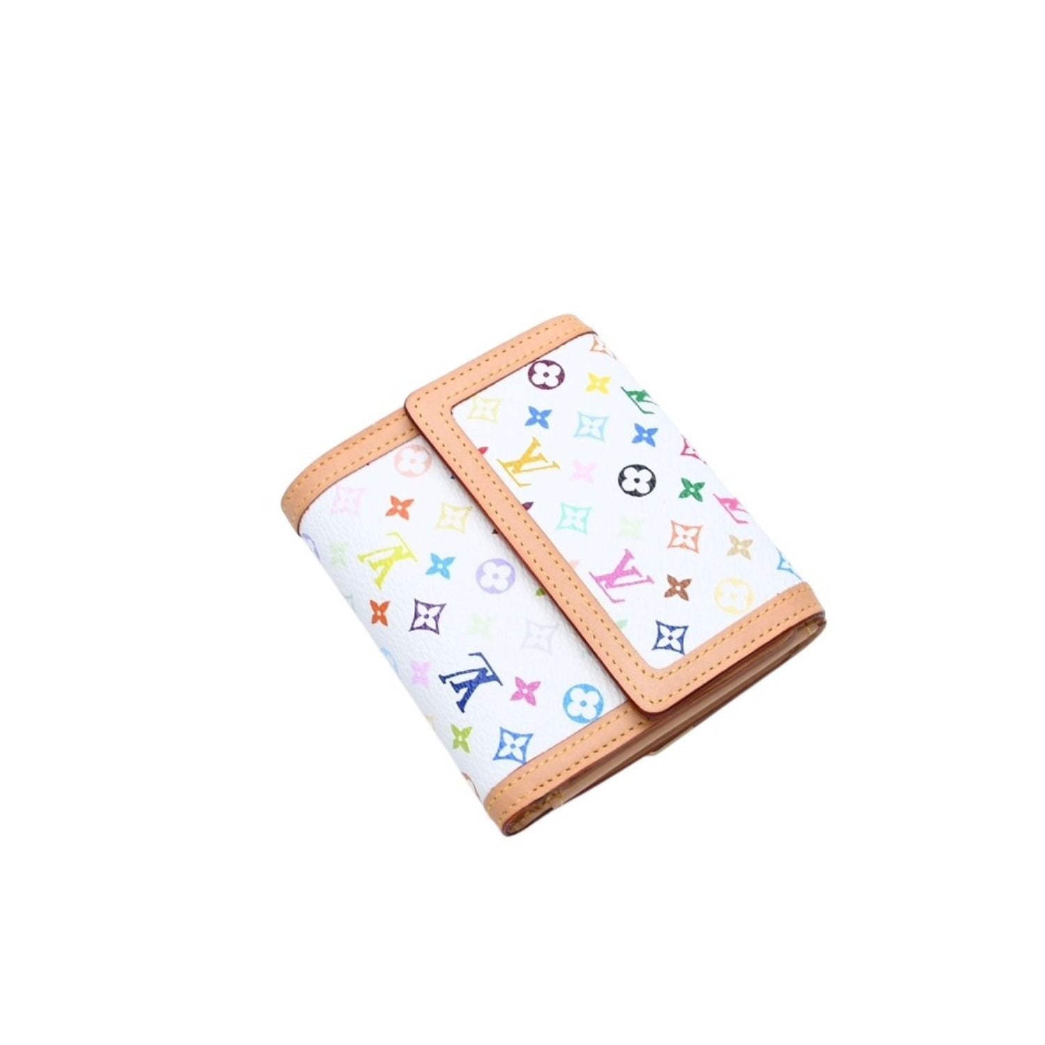 Louis Vuitton Wallet Porte Monnaie Billets Cartes Credit Monogram Multicolor — view 4