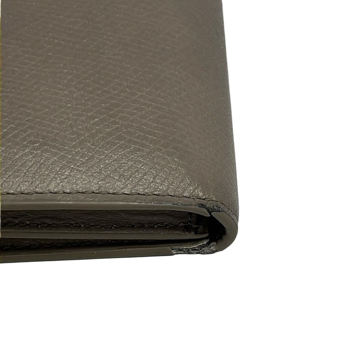 Celine Bifold Wallet Strap Pebble Mineral Leather — view 8