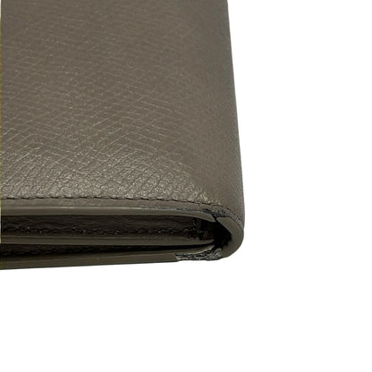 Celine Bifold Wallet Strap Pebble Mineral Leather — view 8