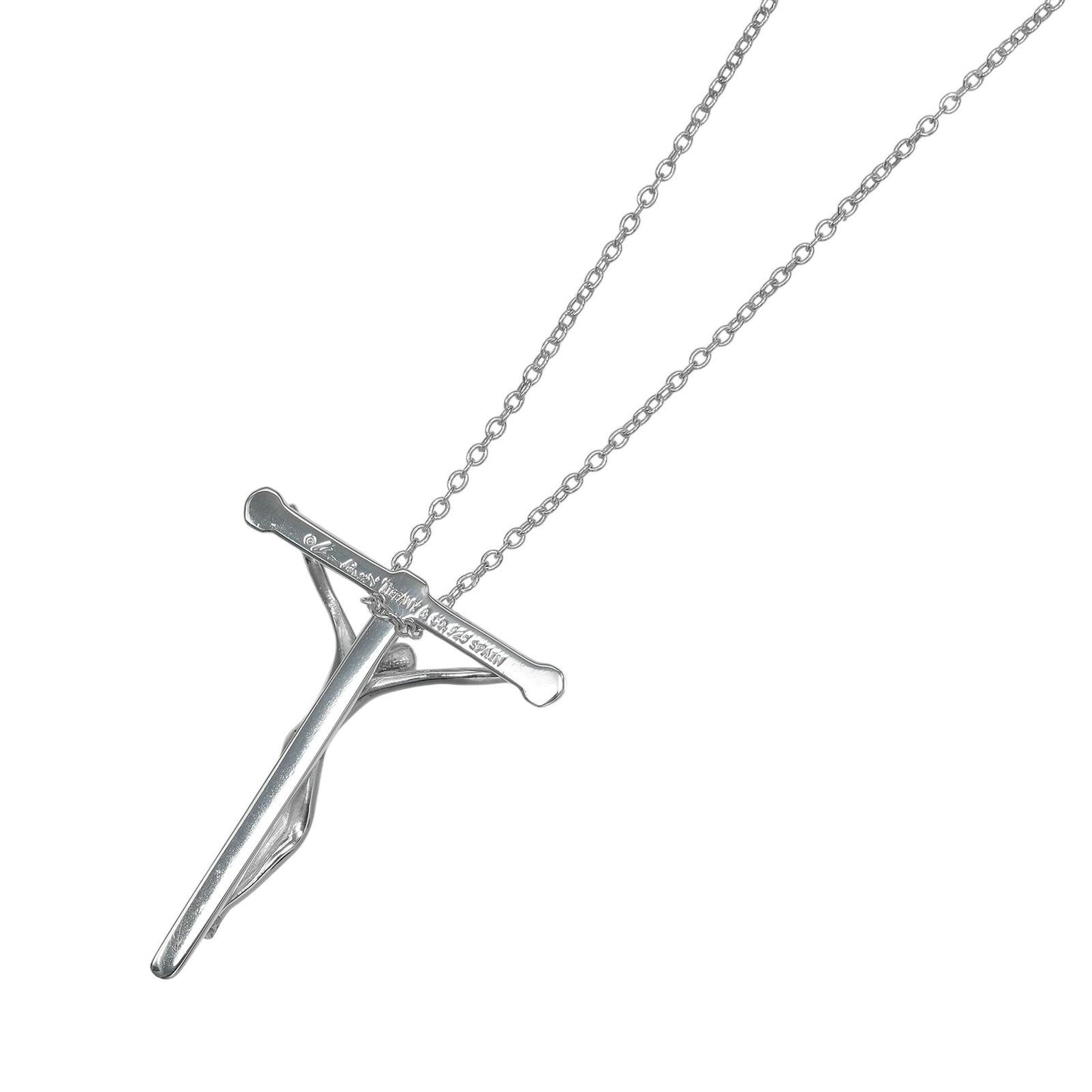 Tiffany & Co Crucifix Small Rosary Cross Vintage Elsa Peretti 925 Sterling — view 3