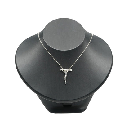 Tiffany & Co Crucifix Small Rosary Cross Vintage Elsa Peretti 925 Sterling — view 2