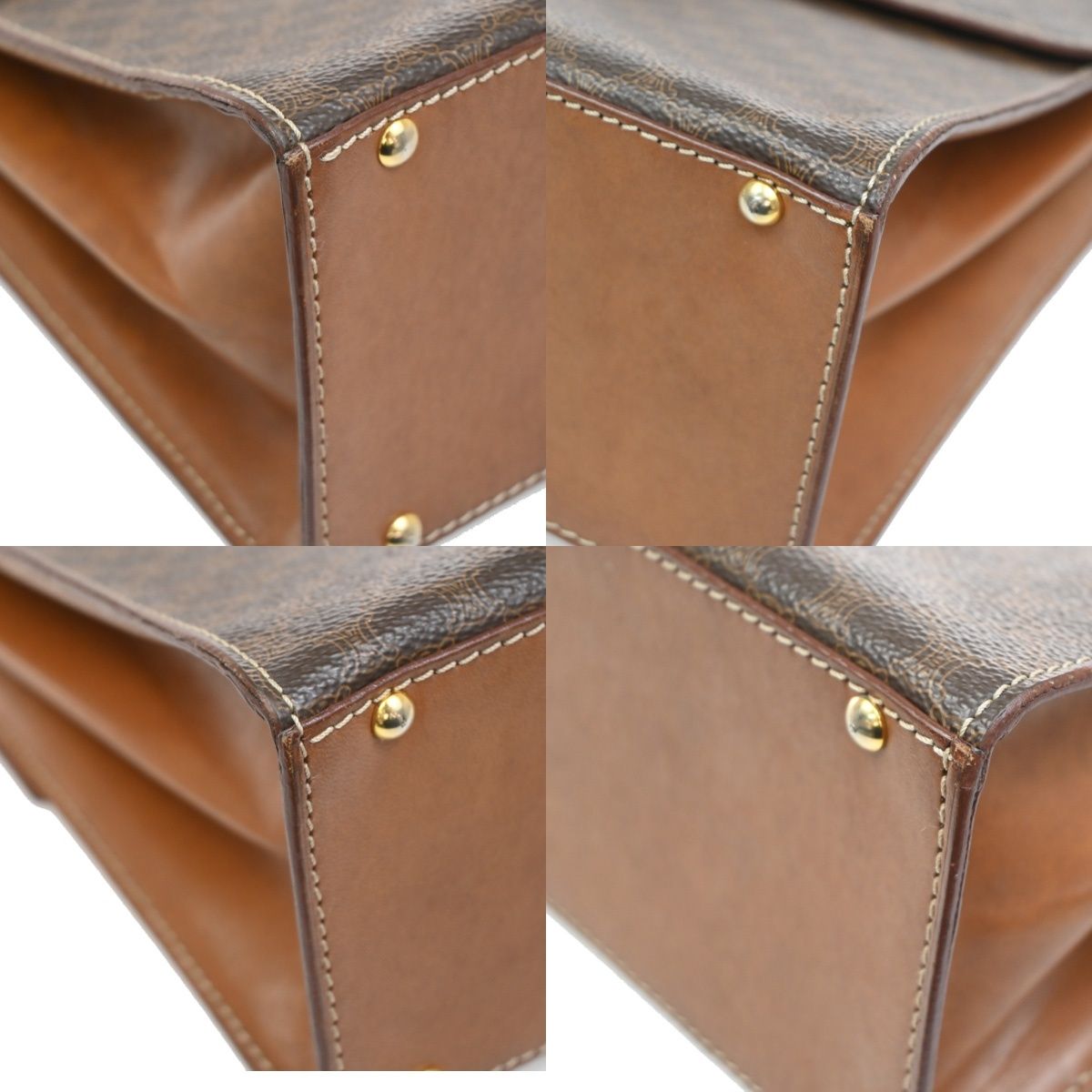 Celine 2-Way Bag Brown Leather — view 7