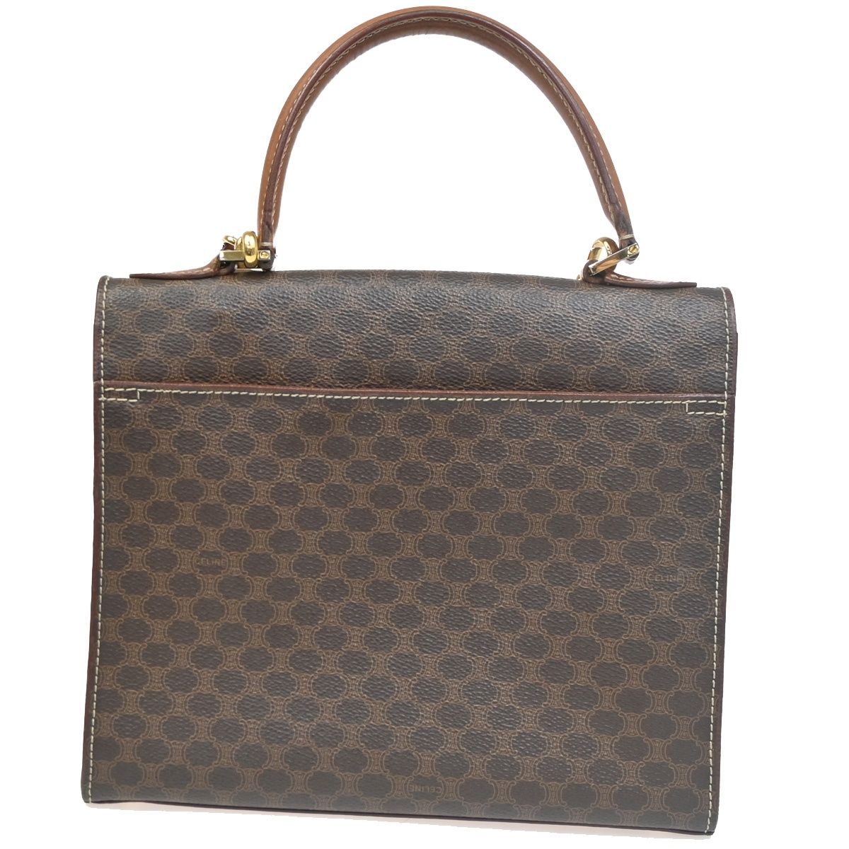 Celine 2-Way Bag Brown Leather — view 3