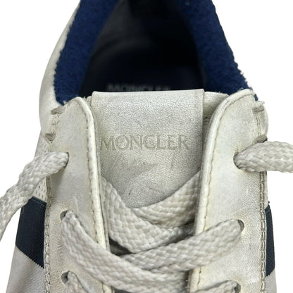 Moncler Sneakers 41 White Red Multi Leather — view 7