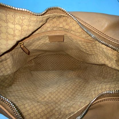 Gucci Handbag Shoulder Leather Beige Travel — view 8