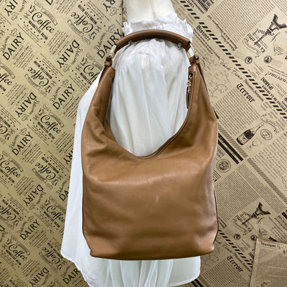 Gucci Handbag Shoulder Leather Beige Travel — view 2