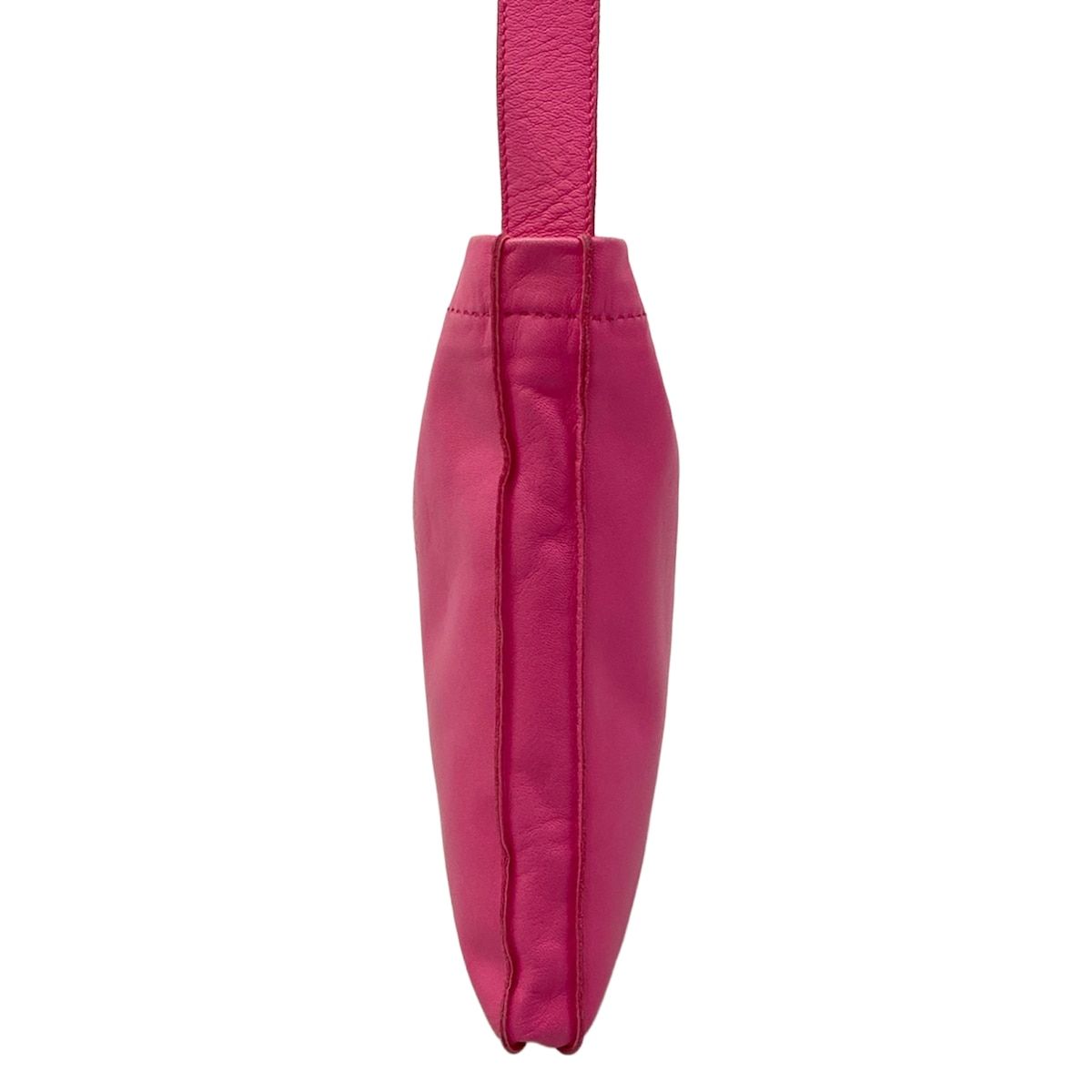 Hermes Shoulder Bag Pink Lambskin — view 4