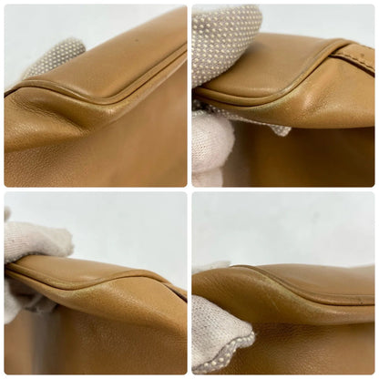 Gucci Handbag Shoulder Leather Beige Travel — view 7