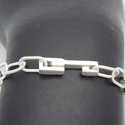 Gucci Key Motif Chain Bracelet 925 Sterling Silver Pawn — view 5