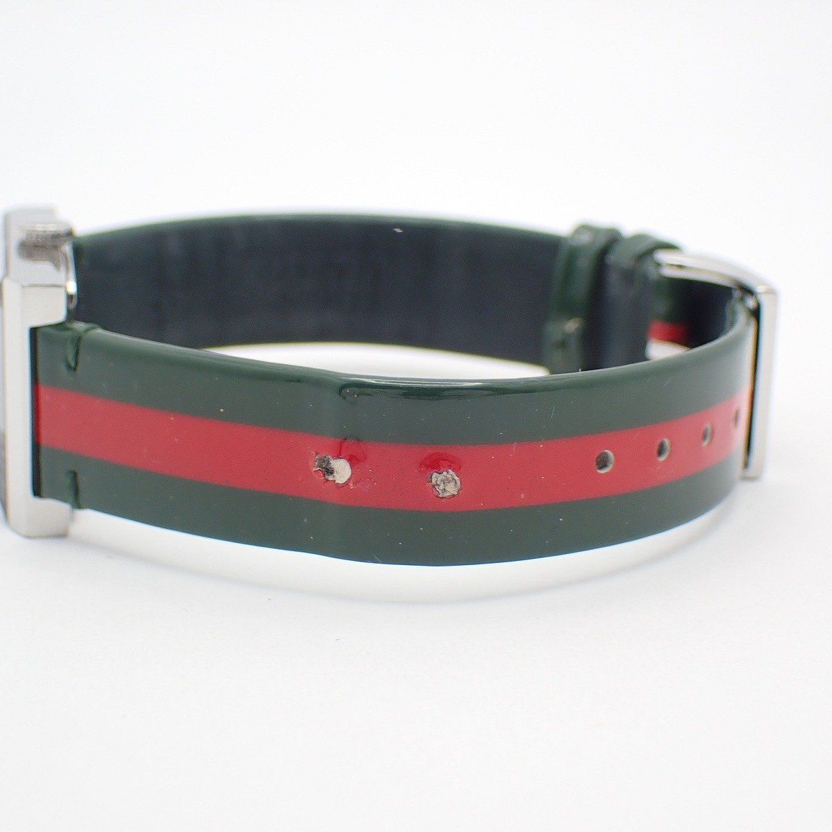 Gucci 147.4 Frame Quartz Watch Sherry Line Enamel Pawn — view 5