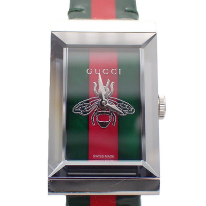 Gucci 147.4 Frame Quartz Watch Sherry Line Enamel Pawn