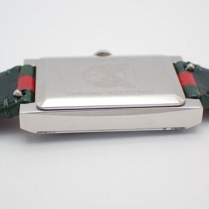 Gucci 147.4 Frame Quartz Watch Sherry Line Enamel Pawn — view 7