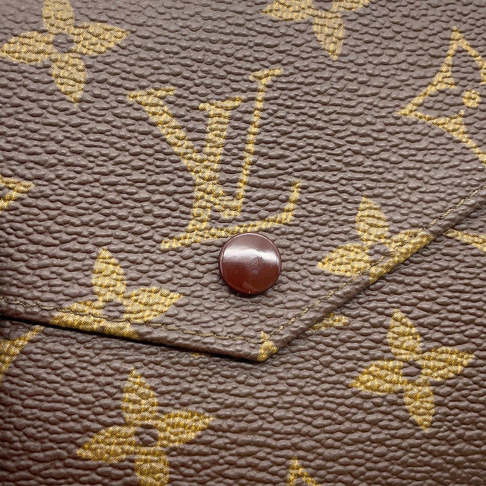 Louis Vuitton Bifold Wallet Monogram Bort Monet Biet Cult Cles — view 6