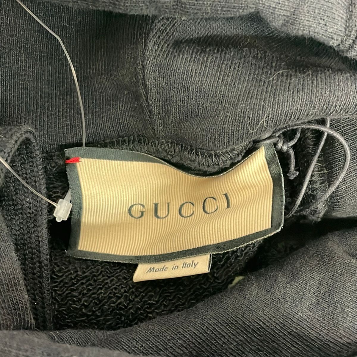 Gucci Hoodie XS Black Green Multi Long Sleeve — view 3