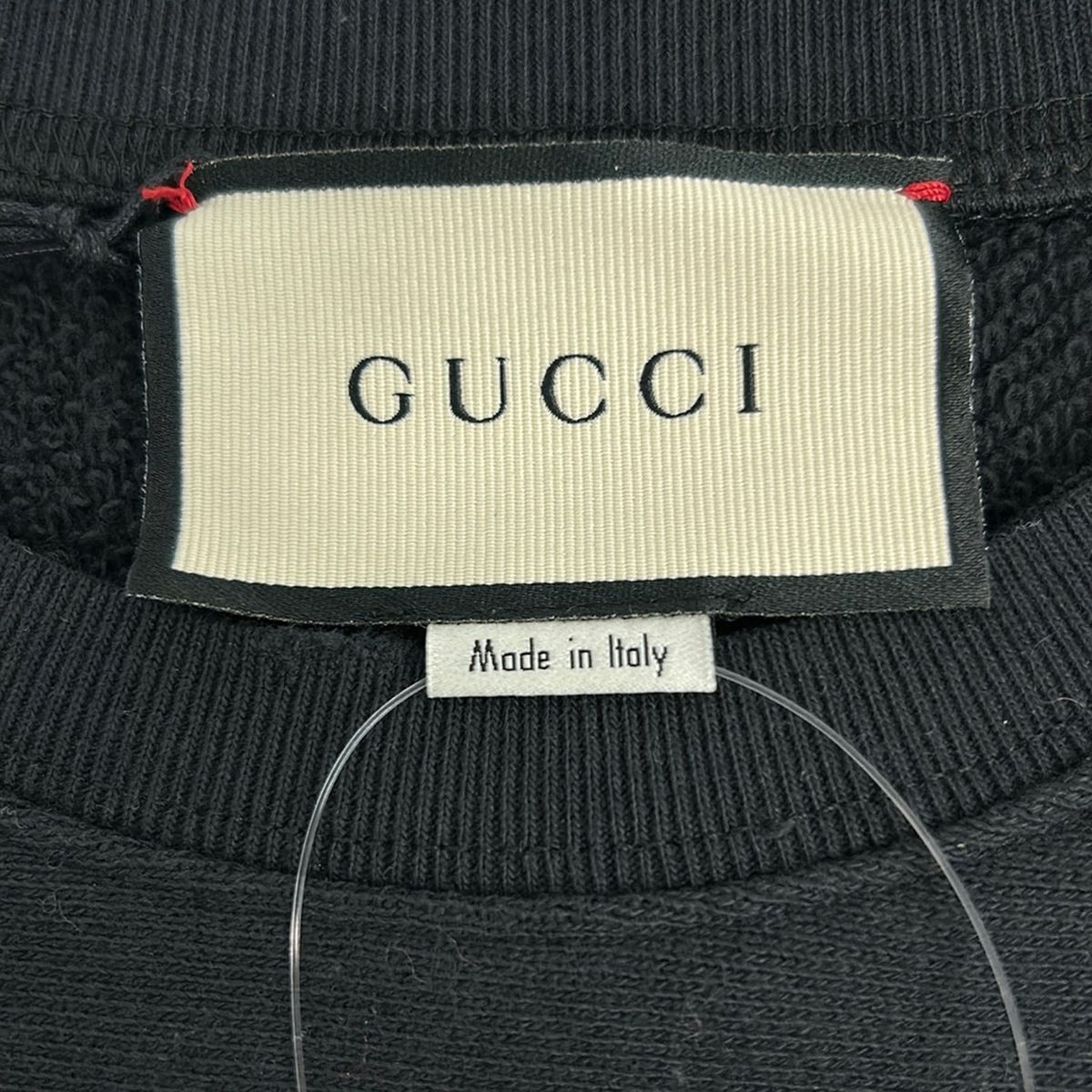 Gucci Sweatshirt S Black Beige Multi Long Sleeve — view 3