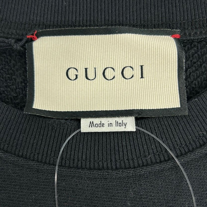 Gucci Sweatshirt S Black Beige Multi Long Sleeve — view 3