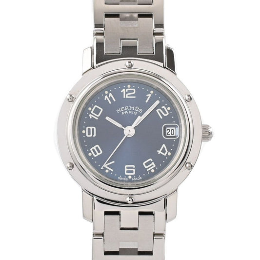 Hermes Watch Clipper Silver