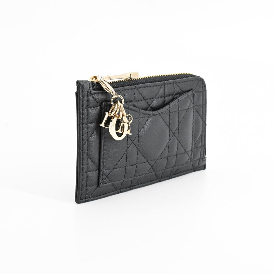 Dior Card Case Lady Dior Cosmos Zip Holder — view 2