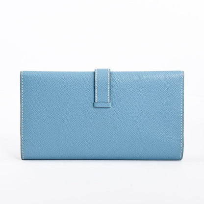 Hermes Wallet Bearn Blue — view 3
