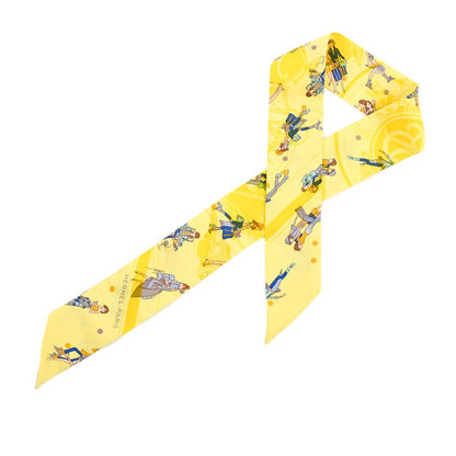 Hermes Scarf Twilly Scarves Yellow