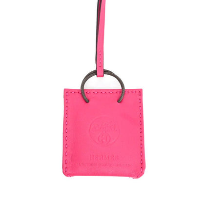 Hermes Charm Sac Orange Keychain