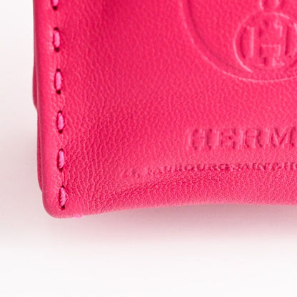 Hermes Charm Sac Orange Keychain — view 6