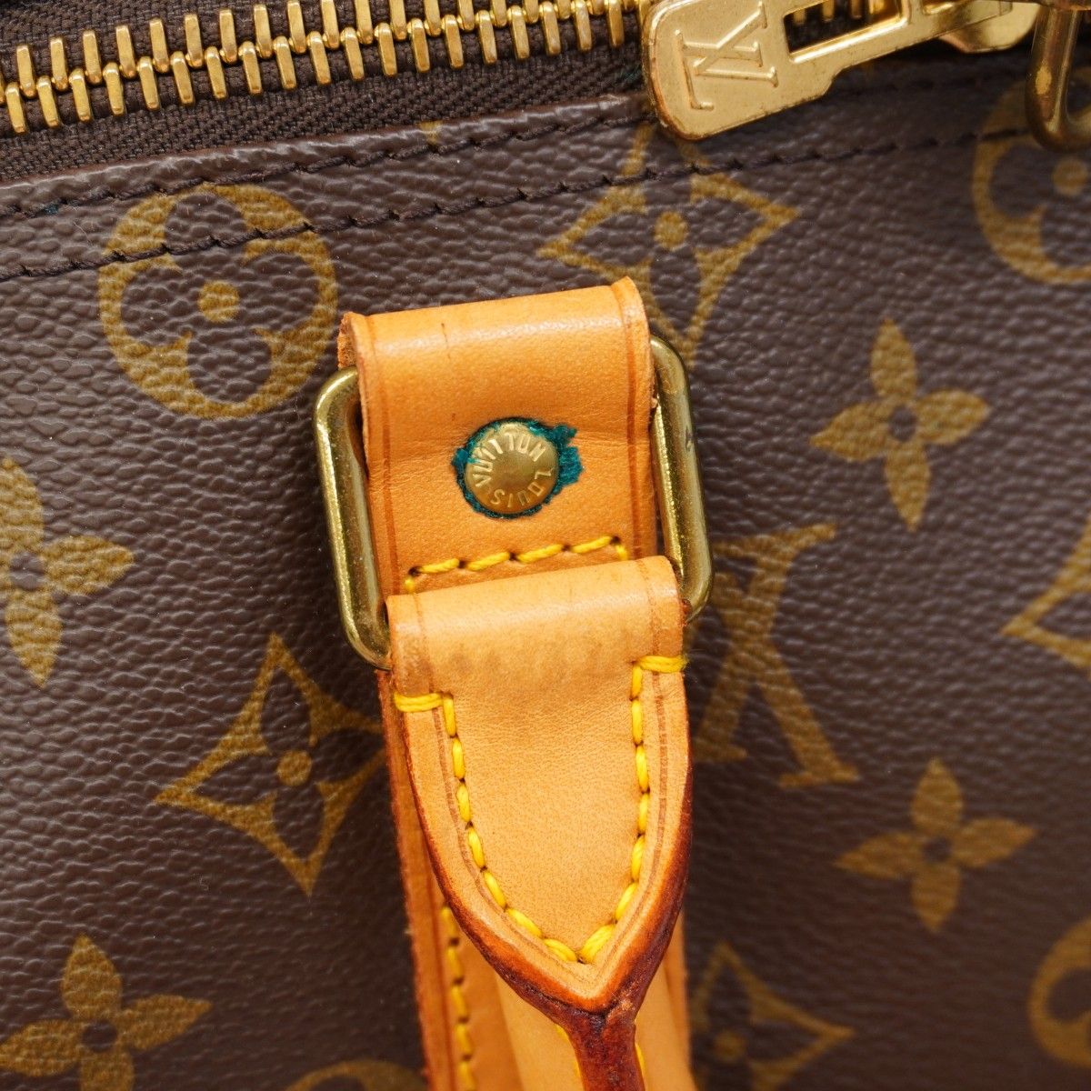Louis Vuitton Boston Bag Monogram Keepall 45 Brown — view 9